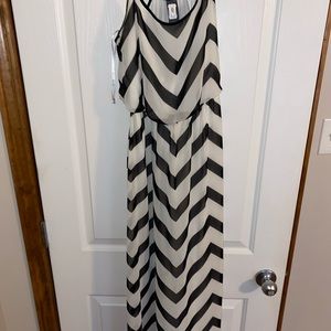 Maxi chevron dress